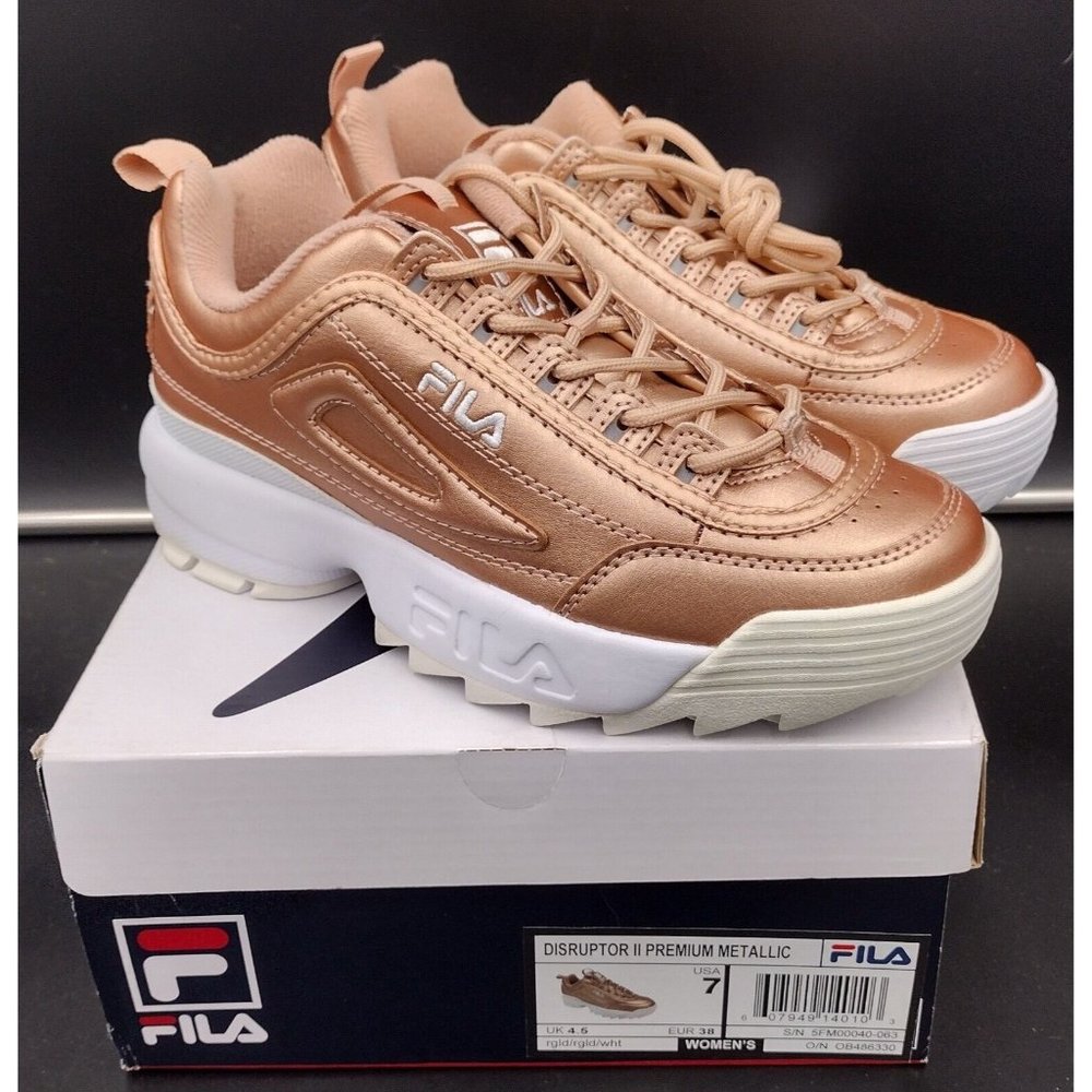 Fila Disruptor 2 Premium Women's Shoes Sneakers Trainers 5FM00040-063 Size 7